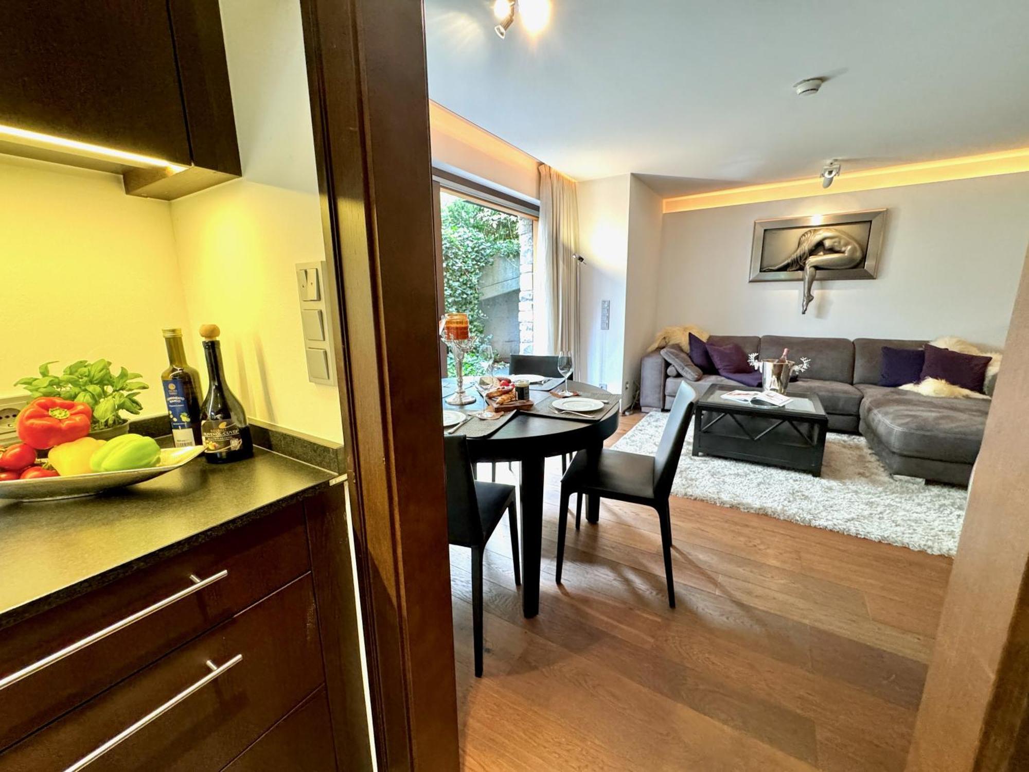 Kitz Deluxe Suite 1 & 2 Im Zentrum Mit Eigenem Spa & Parken By Belle-Stay Kitzbühel Exteriör bild