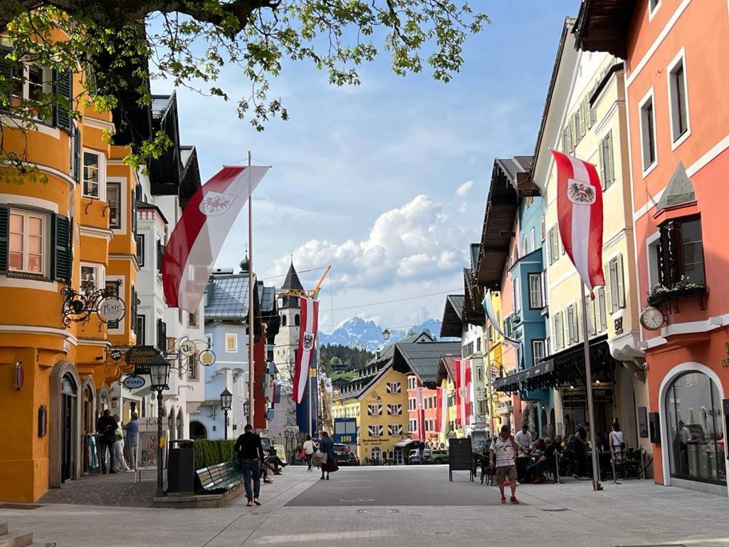 Kitz Deluxe Suite 1 & 2 Im Zentrum Mit Eigenem Spa & Parken By Belle-Stay Kitzbühel Exteriör bild
